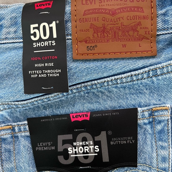 Levis 501 shorts - Picture 5 of 5